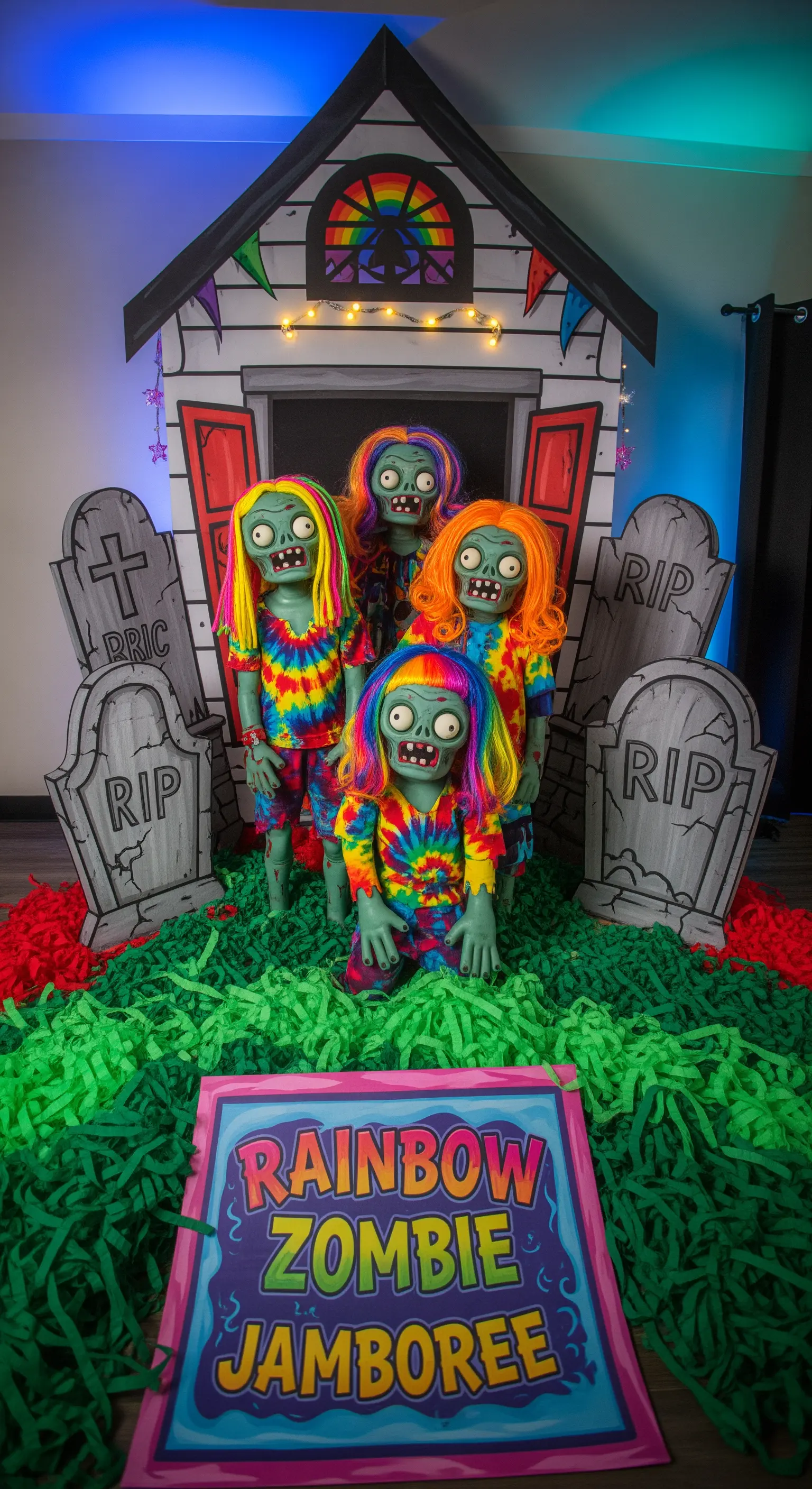 Photo booth di Halloween a tema 